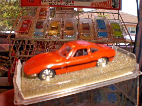 Opel gti rot schuco - opel,, 1:66