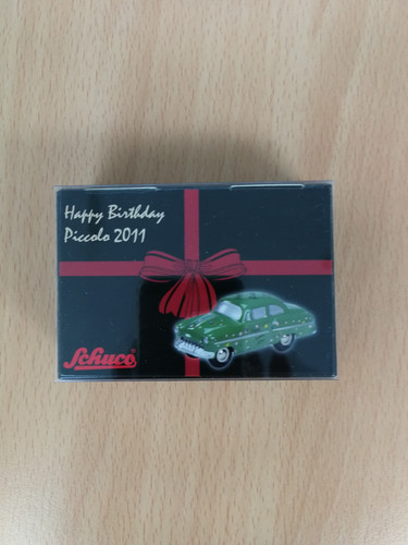 Schuco opel olympia - opel, "happy