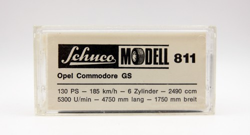 Schuco modellauto 811 opel - modellauto,