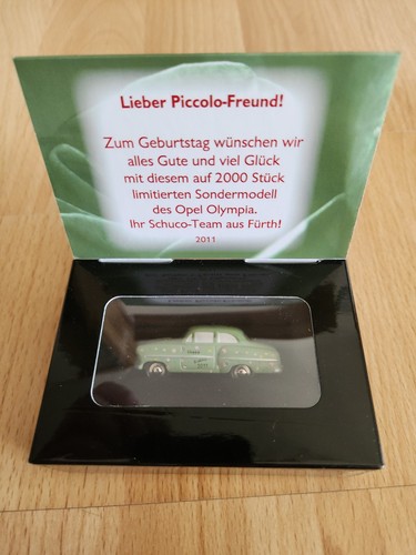 Schuco opel olympia happy - schuco,
