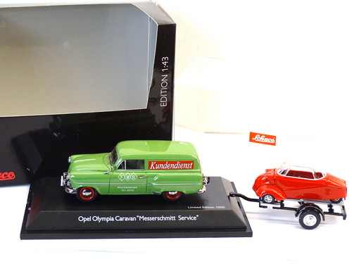 Schuco opel olympia - schuco, 1:43