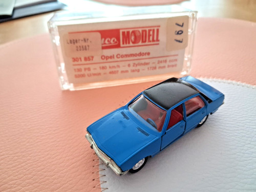 Schuco 857 opel - schuco, 1:66